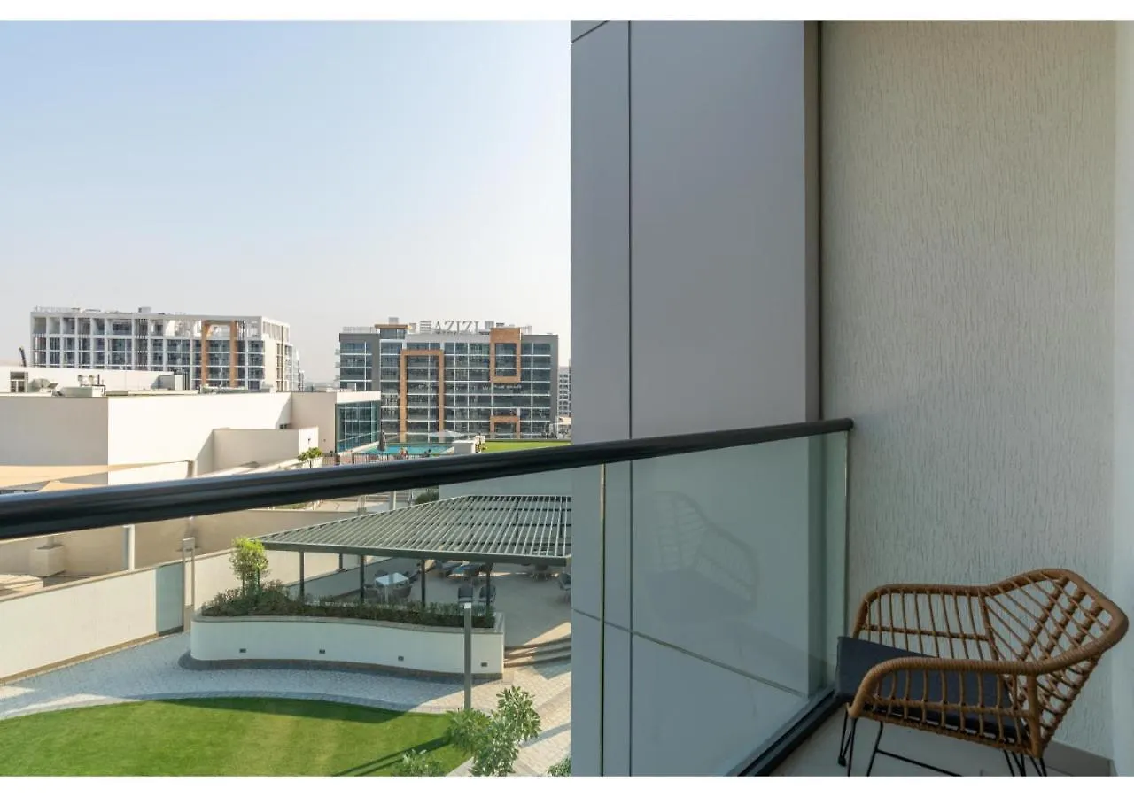 Charming 1Br With Cozy Balcony At Sobha Waves By Vibel Apartment Dubai 0*,  United Arab Emirates