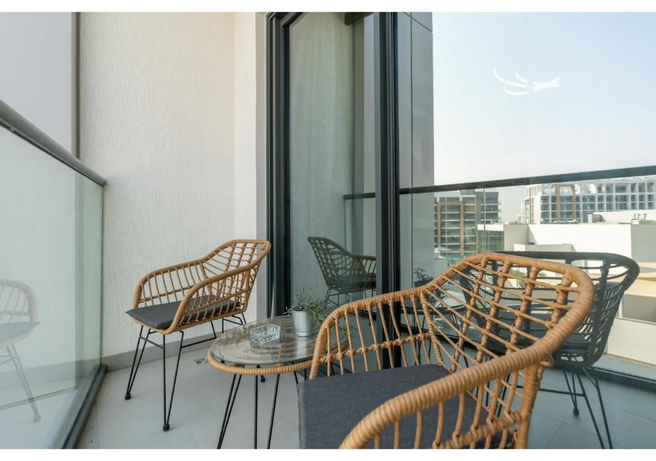 Charming 1Br With Cozy Balcony At Sobha Waves By Vibel Apartment Dubai United Arab Emirates
